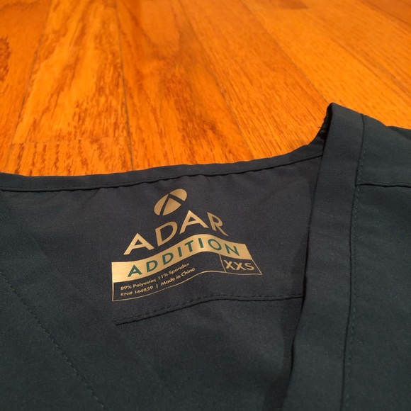 Adar Pro teal Essential Scrub Set Size XS - Picture 6 of 6